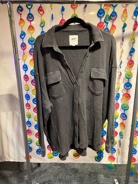 Aerie LumberJane Waffle Shirt (Small)